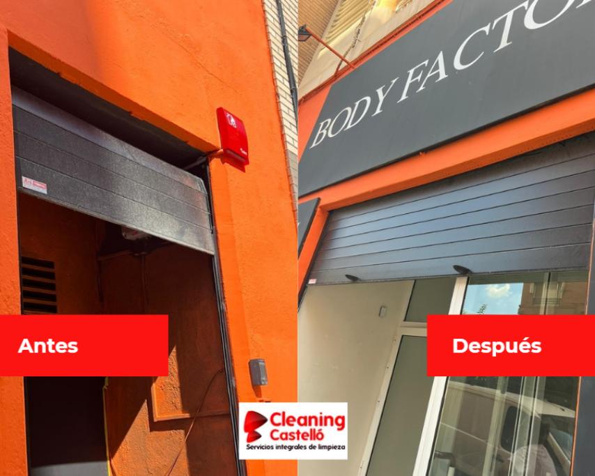Cleaning Castelló rótulos limpios y mantenidos