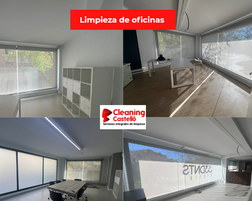 Limpieza de oficinas en Castellón: espacio saludable