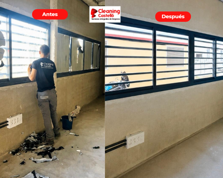 Limpieza de fin de obra